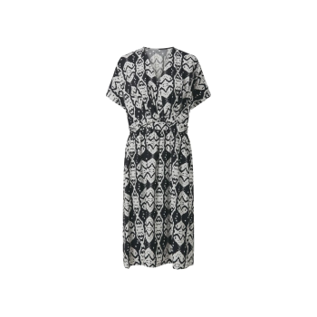 ESMARA® Damen Kleid, moderner Midi-Länge - B-Ware