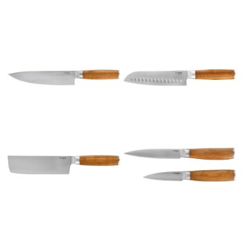 SILVERCREST® Küchenmesser Holz-Griff - B-Ware