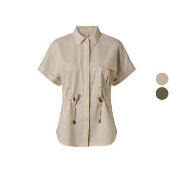 ESMARA® Damen Leinen-Bluse, leger geschnitten - B-Ware