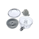 SILVERCREST® Zitruspresse »Chrom Retro 1973 - SZPC 85 B2« (Creme) - B-Ware sehr gut