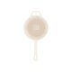 SILVERCREST® Premium Gusseisenkasserolle, Ø 18 cm (Creme) - B-Ware Transportschaden Kosmetisch