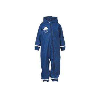 LUPILU® Baby Kleinkinder Matsch und Buddel-Overall, gefüttert (Navy, 74/80) - B-Ware neuwertig