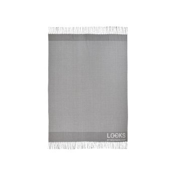 LOOKS BY WOLFGANG JOOP Plaid, 130 x 170 cm (Grau) -...