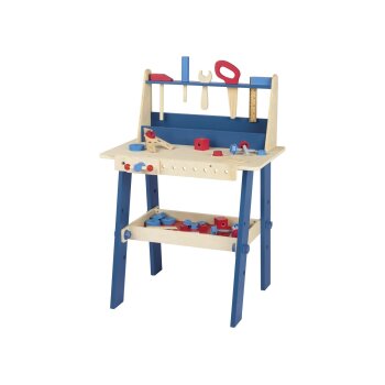 PLAYTIVE® Kinder-Werkbank, aus Echtholz - B-Ware