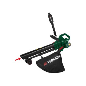PARKSIDE® 40 V Akku-Laubsauger/-bläser »PALSB A1« ohne Akkus  ohne Ladegerät - B-Ware