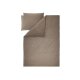 LIVARNO® Musselin-Bettwäsche, 240 x 220 cm, 70 x 90 cm, braun - B-Ware sehr gut