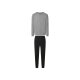 Esmara MEN Herren Pyjama, L, grau/schwarz - B-Ware neuwertig