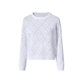 ESMARA® Damen Pullover (Weiß, L(44/46)) - B-Ware neuwertig