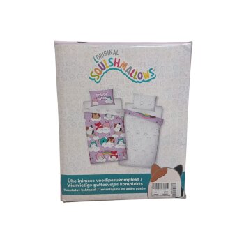 Character World Original Squishmallows Wendebettwäsche, 150 x 220 cm - B-Ware neuwertig