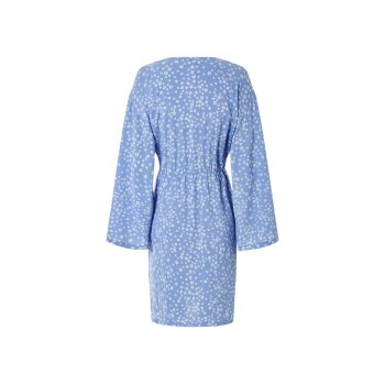 ESMARA® Damen Wickelkleid im Kimono-Stil (Hellblau, L(44/46)) - B-Ware sehr gut