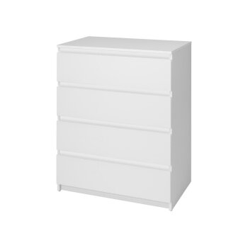 LIVARNO® Kommode »Genf« mit 4 Schubladen und Wechselblende, weiß - B-Ware neuwertig