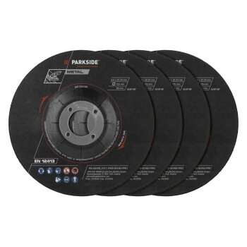 PARKSIDE PERFORMANCE® Metall-Trennscheiben, Ø 125 mm (Schruppscheiben 4 tlg.) - B-Ware neuwertig