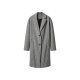 ESMARA® Damen Mantel (Schwarz/weiß, 44) - B-Ware neuwertig