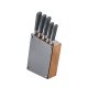 Michelino 6-teiliges Messerset, inkl. Holzblock - B-Ware