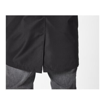 LIVERGY® Herren Trenchcoat, mit Gehschlitz (Schwarz, L (52/54)) - B-Ware sehr gut