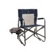 GCI Freestyle Rocker™ Campingstuhl mit Schaukelfunktion und Seitentisch (Heathered Indigo) - B-Ware neuwertig