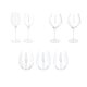 SILVERCREST® Premium-Weingläser / Premium-Wassergläser - B-Ware
