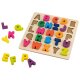 LUPILU® Buchstaben-Steckspiel / Zahlen-Puzzle / Körper-Puzzle (ABC-Puzzle) - B-Ware sehr gut