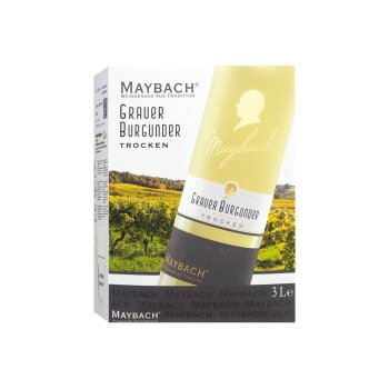 MAYBACH Grauer Burgunder 3-l-Bag-in-Box trocken,...