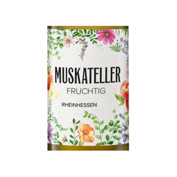Muskateller QbA Pfalz fruchtig, Weißwein 2025