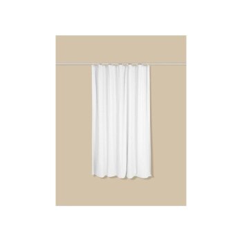 LIVARNO® Premium Seersucker Duschvorhang, 180 x 200 cm (Weiß) - B-Ware neuwertig