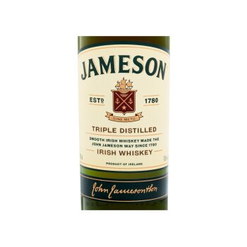 JAMESON Irish Whiskey 40% Vol