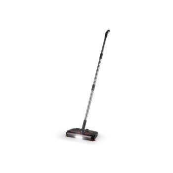 CLEANMAXX Akku-Besen mit Licht 3,7V grau - B-Ware neuwertig