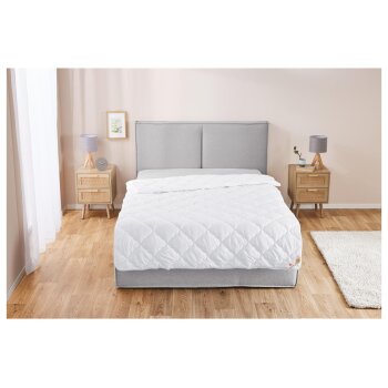 LIVARNO home Duo-Steppbett Polygiene®, 240 x 220 cm - B-Ware Beschädigt (Textil)