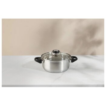 SILVERCREST® Edelstahl-Topf-Set, 6-teilig - B-Ware sehr gut