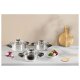 SILVERCREST® Edelstahl-Topf-Set, 6-teilig - B-Ware sehr gut