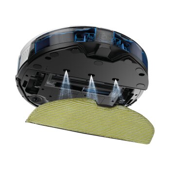 SHARK 2-in-1 Wisch- und Staubsaugerroboter Matrix Plus RV26201EEU, schwarz - B-Ware sehr gut