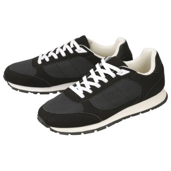 ESMARA MEN Herren Sneaker (Schwarz, 45) - B-Ware sehr gut
