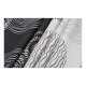 LIVARNO® Doppelseitige, baumwollverstärkte Bettwäsche, 160 x 200 cm, Kreise - B-Ware neuwertig