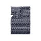 LIVARNO® Fleece-Bettwäsche, 140 x 200 cm, 70 x 90 cm dunkelblau/weiß - B-Ware sehr gut