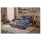 LIVARNO® Fleece-Bettwäsche, 140 x 200 cm, 70 x 90 cm dunkelblau/weiß - B-Ware sehr gut