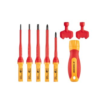 PARKSIDE® Schraubendreher-Set mit austauschbaren Klingen, 1000 V - B-Ware sehr gut