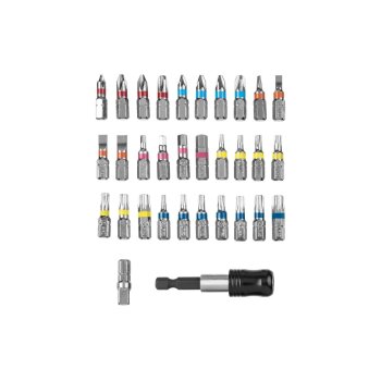 PARKSIDE® Bit-Set, 32-/15-/12-/9-tlg. (25mm 32tlg) - B-Ware sehr gut