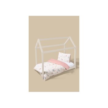 LIVARNO Baby-Wendebettwäsche-Set, 3-teilig, 60 x 120 cm, Prinzessin - B-Ware sehr gut