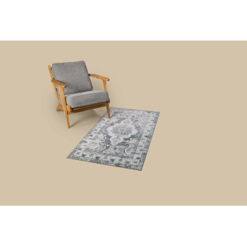 LIVARNO® Teppich, 80 x 150 cm (Grau) - B-Ware sehr gut