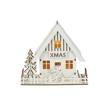 LIVARNO home LED-Weihnachtsdorf, mit Schneemann - B-Ware...