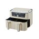 SILVERCREST® Doppelzonen-Heißluftfritteuse »Retro 1973 - SHFDDR 2600 C2« - B-Ware neuwertig