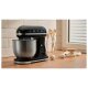 SILVERCREST® Küchenmaschine Retro 1973 - SKML 600 D2, schwarz - B-Ware neuwertig