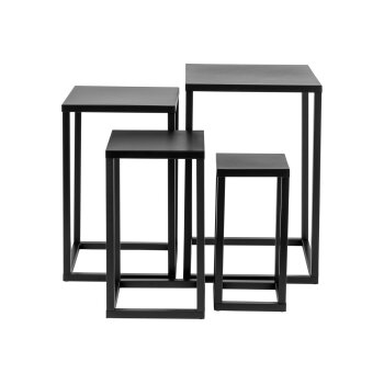 LIVARNO® Beistelltisch, 4er-Set - B-Ware