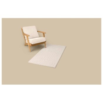 LIVARNO® Langflor-Teppich, 80 x 150 cm (Beige) - B-Ware sehr gut