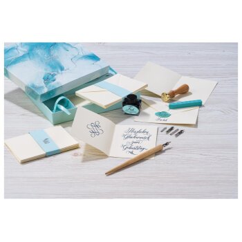 CRELANDO® 30-teiliges Kalligrafie-Set - B-Ware sehr gut