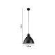 LIVARNO® LED-Pendelleuchte, schwarz - B-Ware neuwertig