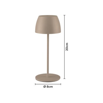 LIVARNO® LED-Akku-Tischleuchte - B-Ware