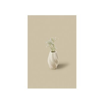LIVARNO Vase groß, Spirale weiß - B-Ware...