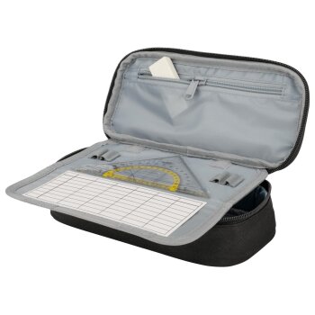 CRELANDO® Schüleretui / Heftebox (Schüleretui/schwarz) - B-Ware sehr gut