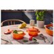 SILVERCREST® Mini-Kochtöpfe, 4-teilig (orange) - B-Ware Transportschaden Kosmetisch